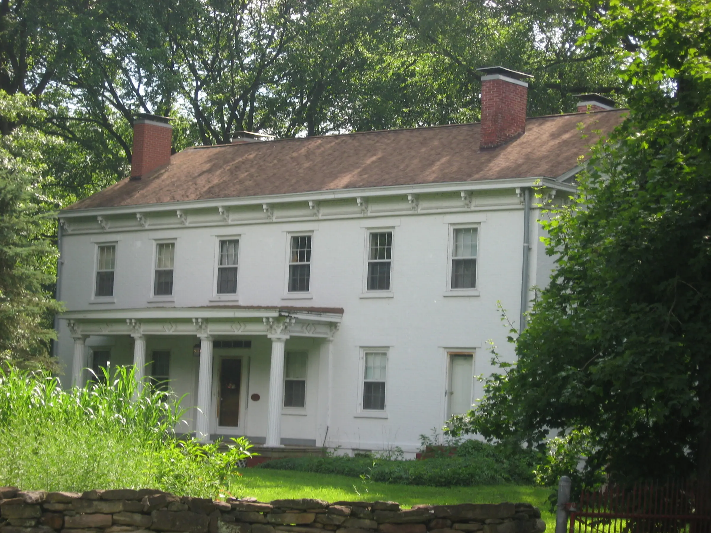 Markle House (1848 miller's house), 4900 Mill Dam Road, North Terre Haute (NRHP-listed)